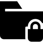 File Locked SVG Icon